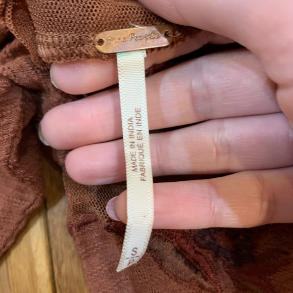 Free people Sehali embroidered mesh top - Picture 6 of 8